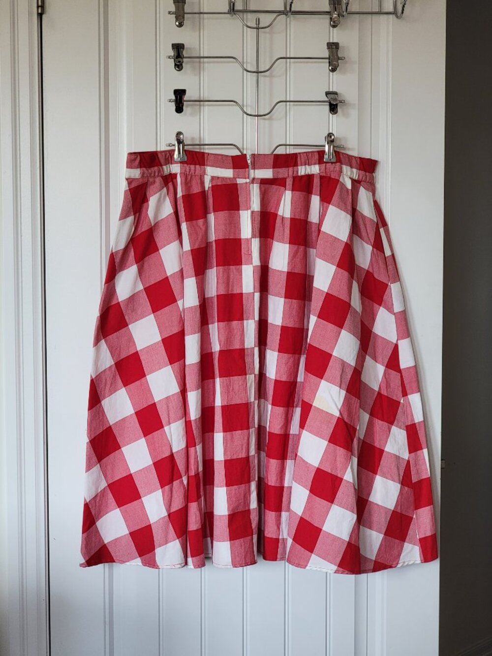 Retroliscious Gingham Skirt 2X - Picture 3 of 4
